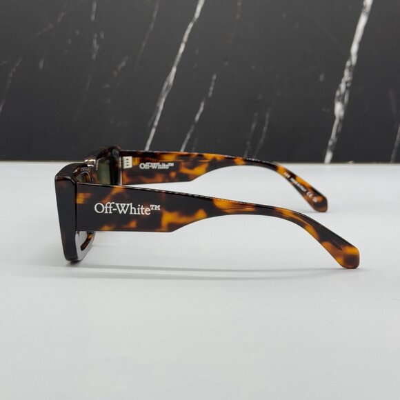 NEW OFF-WHITE SUNGLASSES, OFF-WHITE SAVANNAH HAVANA GREEN UNISEX EYEWEAR main image 10